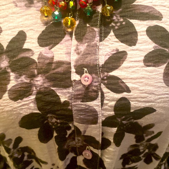 Kohl’s Vera Wang Medium Floral Dress - Picture 8 of 9